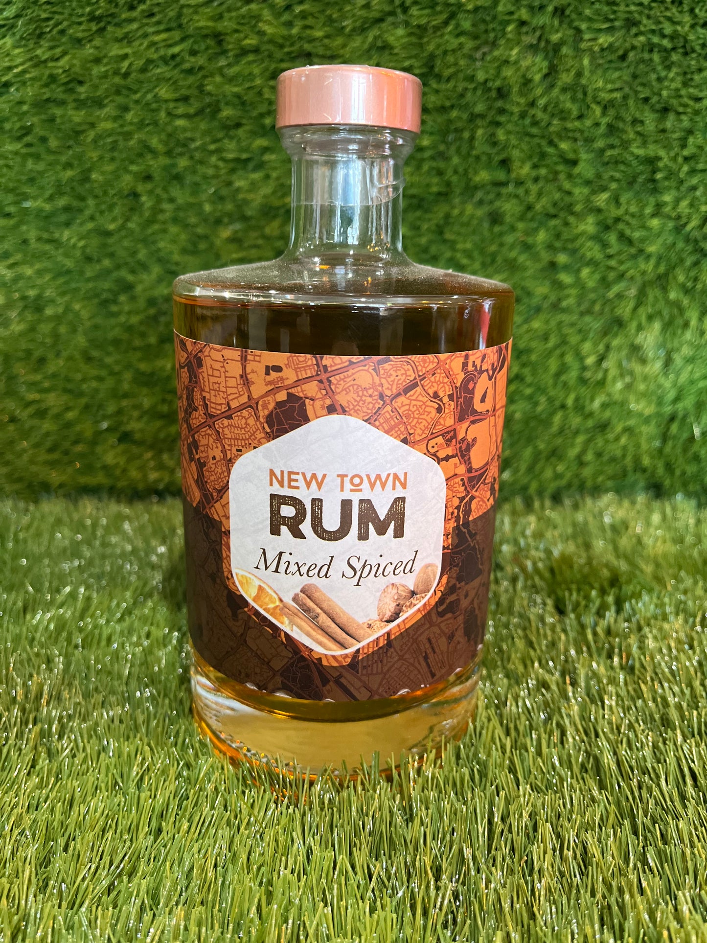 New Town Mixed Spiced Rum A Carnival of Flavours, 70cl The Cigar Shop