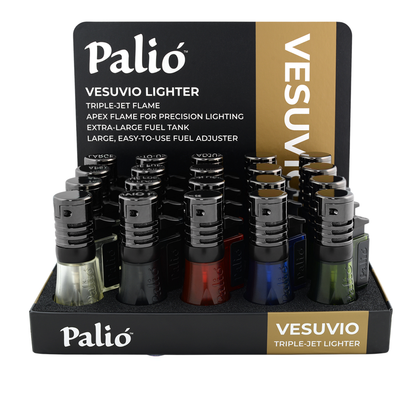 Palio Vesuvio Triple Torch Lighter - Unleash the Power of Precision