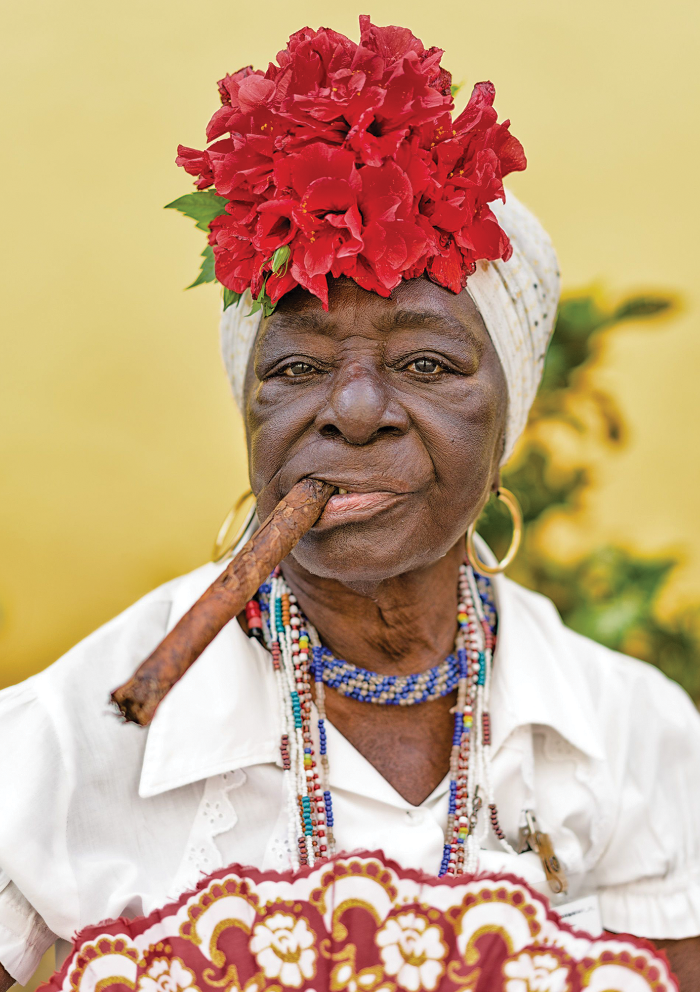 Cuban Lady Cigar Card